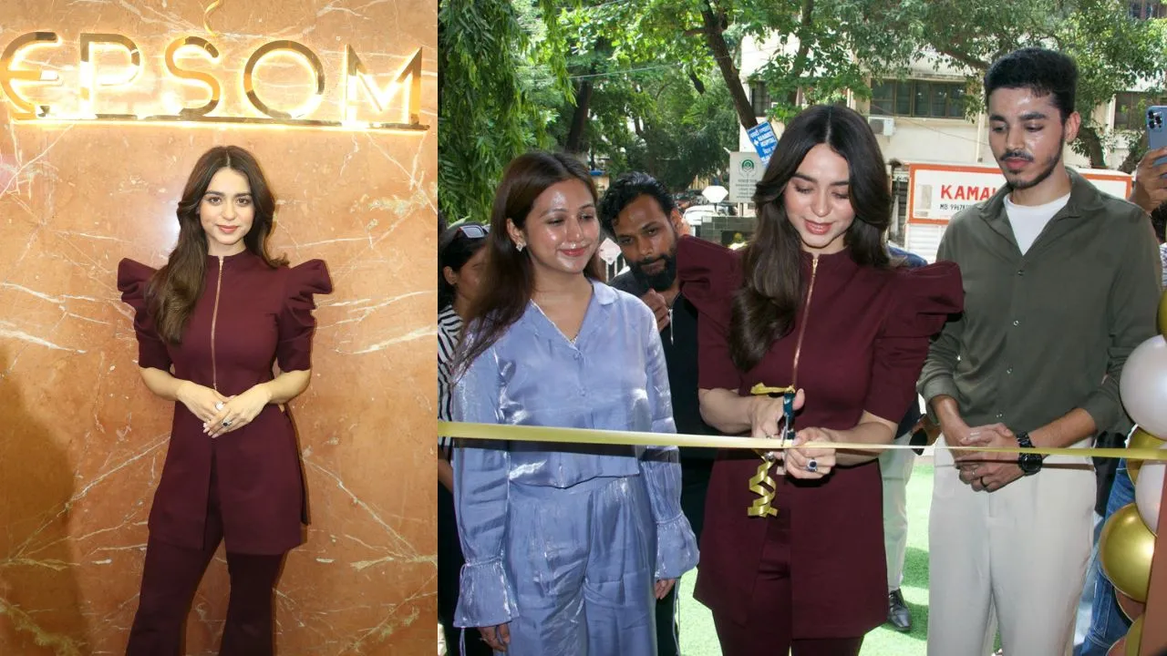 Soundarya Sharma Inaugurates Epsom Cryo Spa & Aesthetic in Mumbai